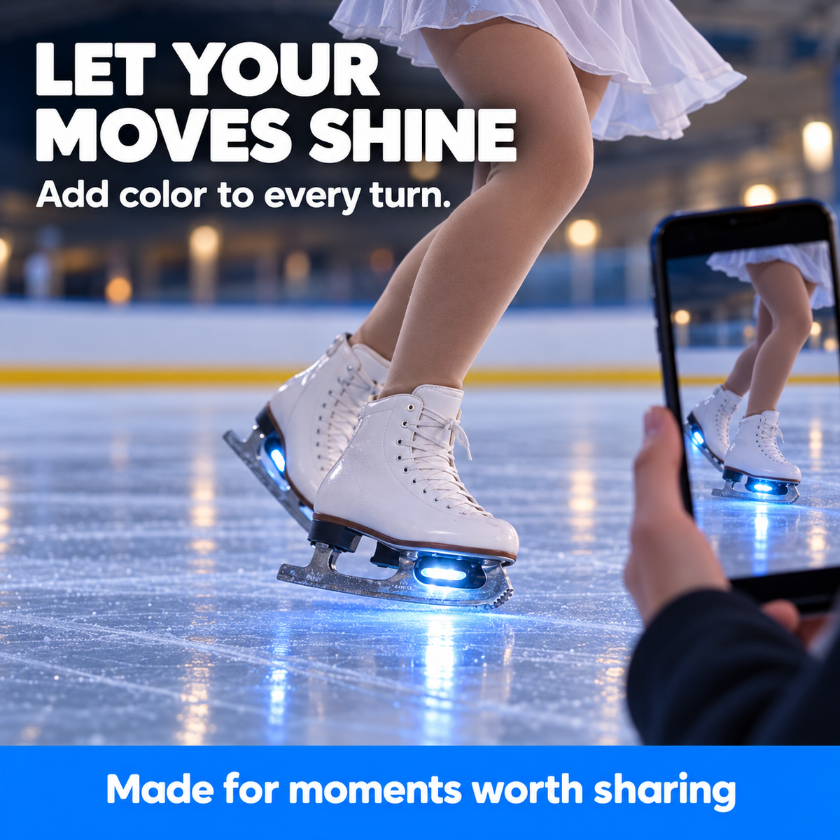 Let your moves shine infographic