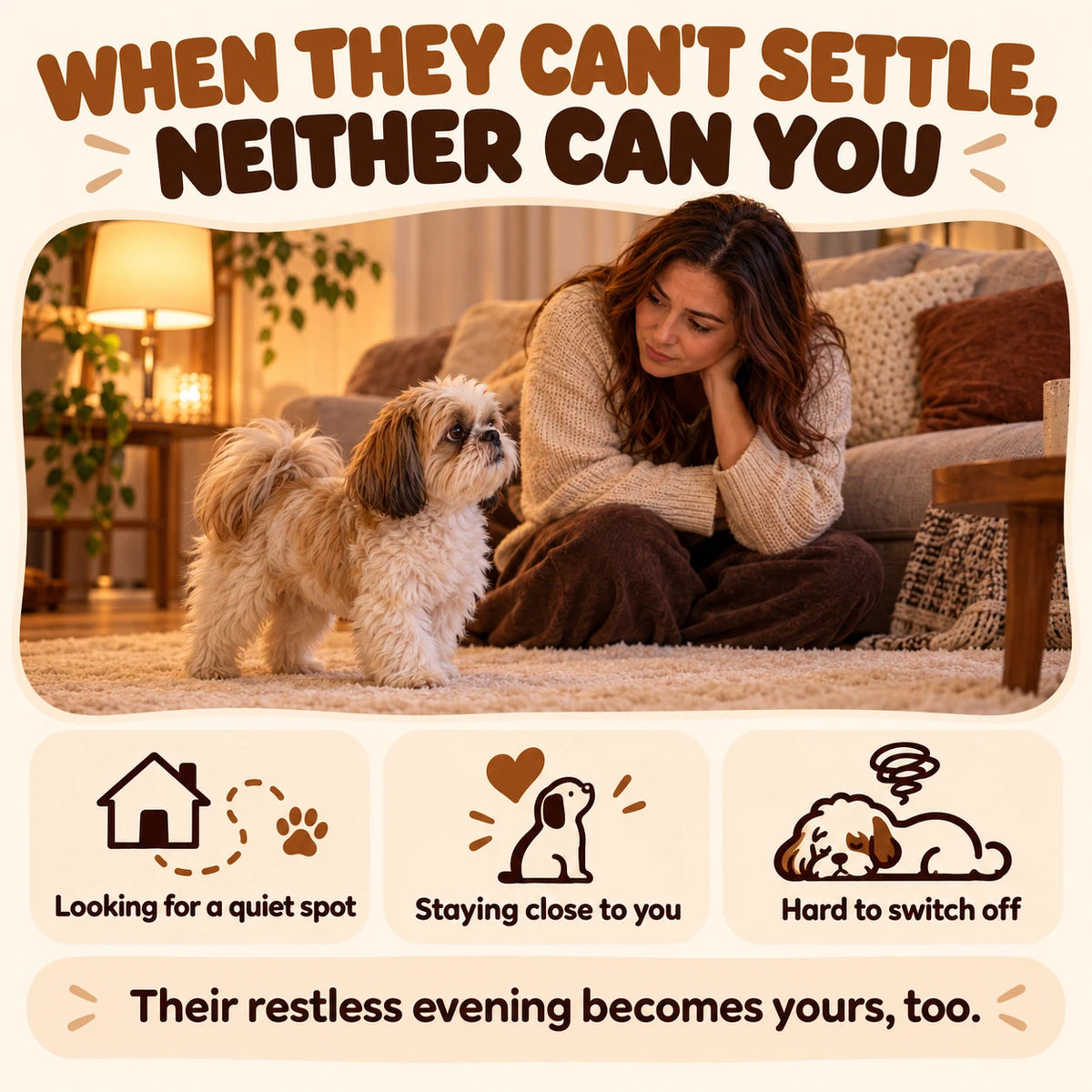 Snugmane agitation infographic
